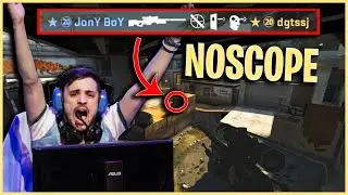 JonY BoY crazy noscope shots! [ BEST CASTERS REACTION ] [ CS:GO ]