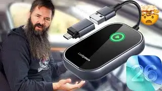 Самый дешёвый беспроводной адаптер CarPlay 2025 года: тест полной скорости + установка