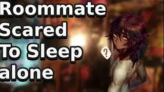 [FEMBOY ASMR] Roommate is scared to sleep alone!!!