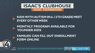 ISAAC's Clubhouse provides safe space for kids with autism