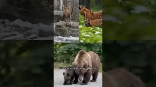 The Ultimate Predator Battle 🦁🐅🐻 | Lion vs Tiger vs Bear &ndash; Who&rsquo;s the Real King? 👑🔥