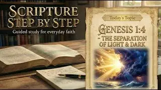 Understanding Genesis: Genesis 1:4 - The Separation of Light & Dark
