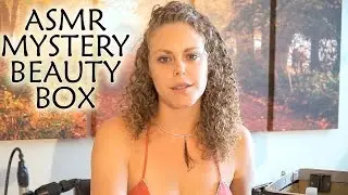 ASMR Mystery Beauty Box, покажи и расскажи о натуральной косметике и средствах по уходу за кожей,...