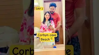 Day 1 in Andaman Nicobar 🏝️visit Corbyn cave beach 🌊 VLOG 1