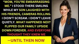 My Son Said I Was Embarrassing Him in Front of His Friends — He Didn't Expect What Happened Next