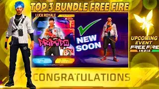 OMG Top 3 Most OP Lucky Royale Bundles in Free Fire!