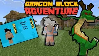 Новый аддон/мод Dragon Ball для Minecraft PE!