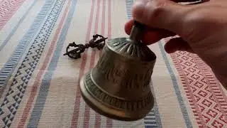 【ASMR mindfulness】 Tibetan Bell (ghanta, dril bu), 1 hour, meditation, relaxing, sleep