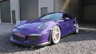 Wash & Valeting Porsche GT3 RS Ultraviolet - 