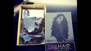 Bellami Lilly Hair Extensions 260 grams in #4 Chocolate Brown. First Impression and Un-boxing ♡&hearts;