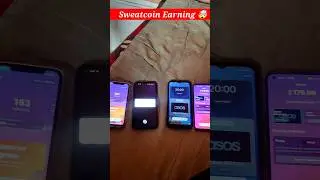 Sweatcoin App Earning Trick 🤑 | Sweatcoin Proof | Earn Money Online #shorts #makemoney #earnonline