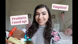 Empties! Products I used up!