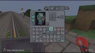 MinecraftSurvival Bedrock Train Bridge pt2