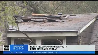 Fire destroys home in North Reading