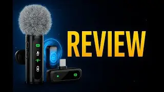 Review - USB C Lavalier Microphone Wireless Mini Mic for Type-C Android Phone/Tablet/PC V