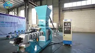 floating feed  production line fish feed pellet  production line