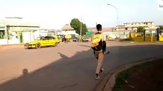 PETITE VISITE DE LA VILLE DE GAGNOA