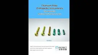 Titanium Alloy Orthopedic Instruments