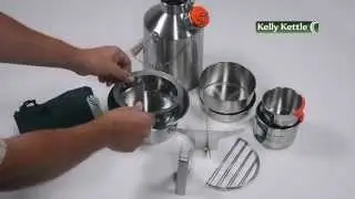 Packing the Complete Kelly Kettle Kit & Accessories