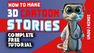 How to make Animated Cartoon Kids Moral Stories | Very Easy and Advance Method | 2023 - Urdu  Hindi