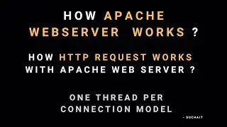 What is a web server and how does it work | how apache webserver works ? how does a web server works