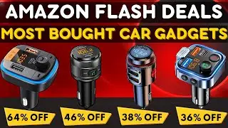 Amazon&rsquo;s BIGGEST Car Gadget Deals of 2025 🚗🔥 Up to 64% OFF