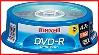 Maxell 638006 DVD R 4 7 Gb Spindle with 2 Hour Recording Time