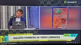 CARLOS BAEZ, NERY PE&Ntilde;A Y DAVID GALEANO OLIVERA 17-01-26 SOBRE KALAITO POMB&Eacute;RO DE TADEO ZARRATEA