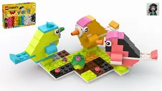 BIRDS Lego classic 11042 ideas How to build