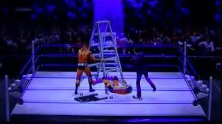 PS3 WWE 13 Online multiplayer triple threat TLC match