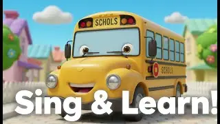 Wheels on the Bus 🚌 Phonics Song | Sing Along & Learn Sounds | Kids Songs | Toon Tales Planet