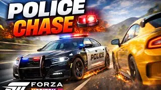 Dodge Police Car Chase Race | Full Speed race| Forza Horizon 5
