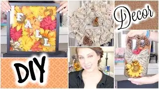 Easy DIY Fall Decor Ideas / Inspiration for 2015