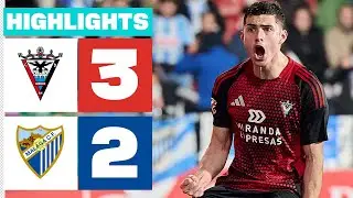 CD MIRANDÉS 3 - 2 MÁLAGA CF I RESUMEN LALIGA HYPERMOTION