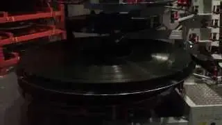 70mm IMAX reel of Interstellar being fed to an IMAX Dome projector