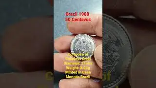 Stainless Steel Coin from Brazil... #coin