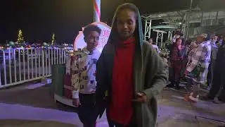 Magical sky ride at North pole flight in stone mountain #Thenorthpol #Thenorthpoleflight #meetsanta 