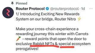 Router Nitro Protocol Instant NFT claim 🔥 Future Airdrop Coming ভিডিও দেখে প্রত্যেকে দ্রুত করুন।