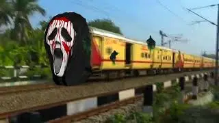 vfx train coming and ghost attack vfx bhutiya phatak horror place horror train vfx video viral video