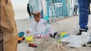 Saudi Arabia Jubail trip Vlog #Banana beach ⛱️🏖️⛱️# So Much Fun🌇 # Trip Riyadh to Jubail# Part -2