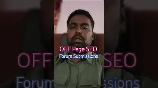 Forum Submissions is one of the important factor in Off Page SEO...