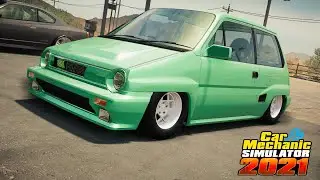 1985 Honda City Turbo Restoration - Car Mechanic Sim 2021