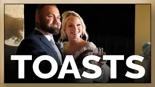 Beach House Wedding Toasts in Navarre Beach, FL | Sarah + Drake | Destination Wedding Videography