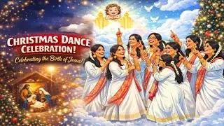 Tamil Christmas Dance Celebration | Dhandiya & Bharatanatyam Fusion | 2025