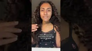 #grwm #curls #curlyhair #hair #longhaor #girls #females #relatable