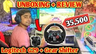 Logitech G29 Steering Wheel For PS5/PC + Shifter Unboxing + Review