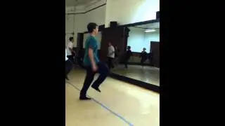 Ari in dance class