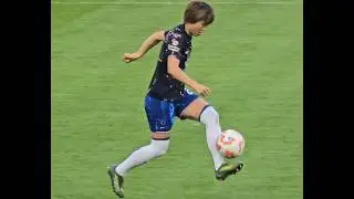 ボールと戯れる浜野まいか選手　Chelseaリーグ優勝の決まったMan United戦試合前練習　2025/04/30