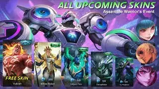 MOBILE LEGENDS ALL UPCOMING SKIN - AUGUST STARLIGHT SKIN 2019 - NEW EVENT MLBB