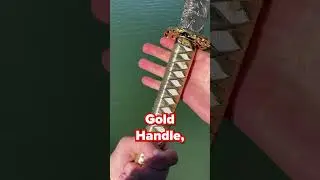 We Made A Solid GOLD Katana!!